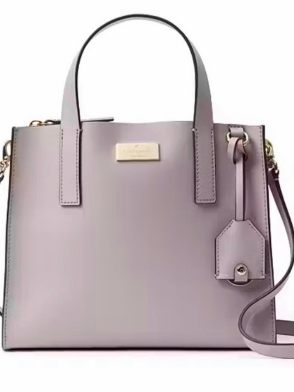 kate spade Lavender Structured crossbody satchel Anissa